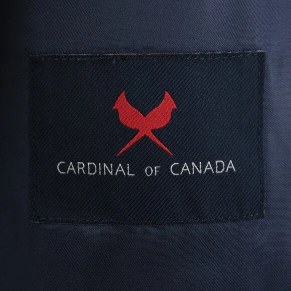 Cardinal of Canada NWT 100% Wool Sport Coat Size 40S US In Blues w/ Teal Plaid